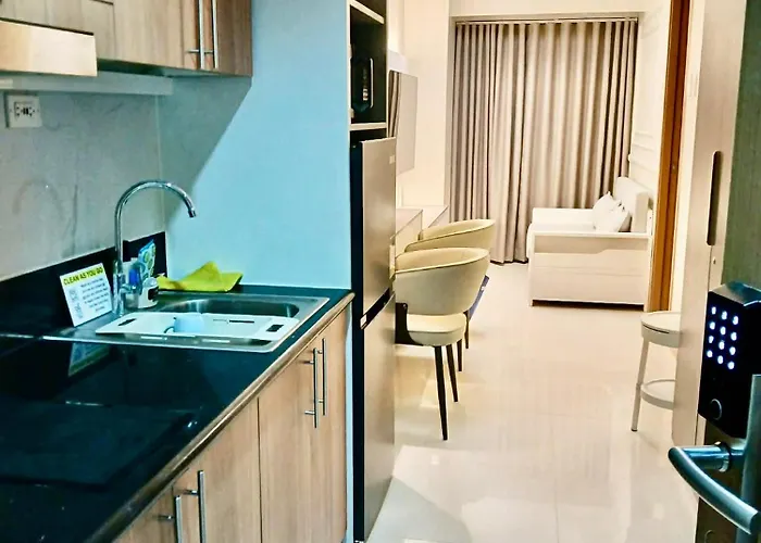 Simply Modern Staycation - 1br Pool View Walkable To Moa-shore3 Tower4 Apartment Manila