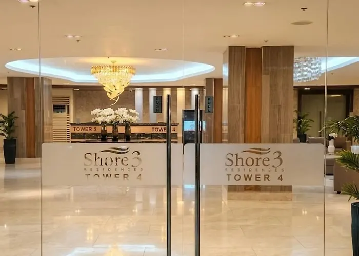Simply Modern Staycation - 1br Pool View Walkable To Moa-shore3 Tower4 Manila