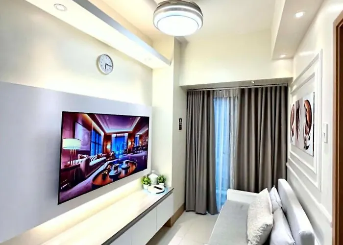 Simply Modern Staycation - 1br Pool View Walkable To Moa-shore3 Tower4 Apartment *