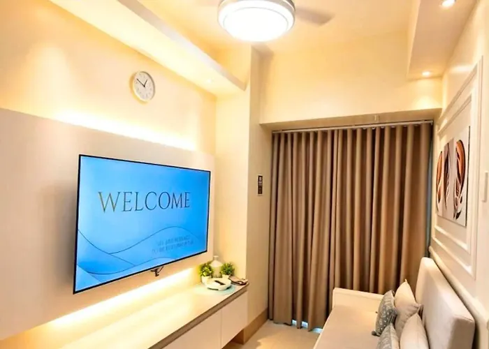 Simply Modern Staycation - 1br Pool View Walkable To Moa-shore3 Tower4 Manila