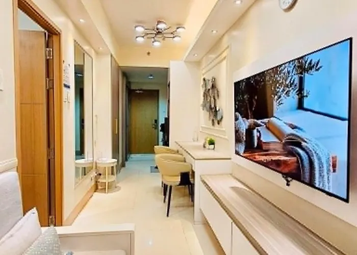 Simply Modern Staycation - 1br Pool View Walkable To Moa-shore3 Tower4 Apartment Manila